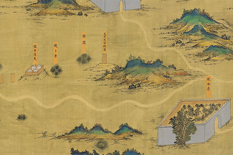 丝路山水地图
