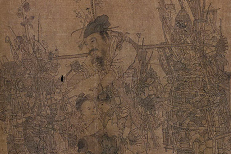 李嵩货郎图卷