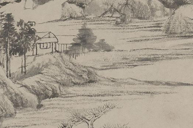 董其昌高逸图轴