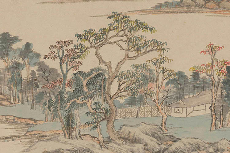 董其昌山水册
