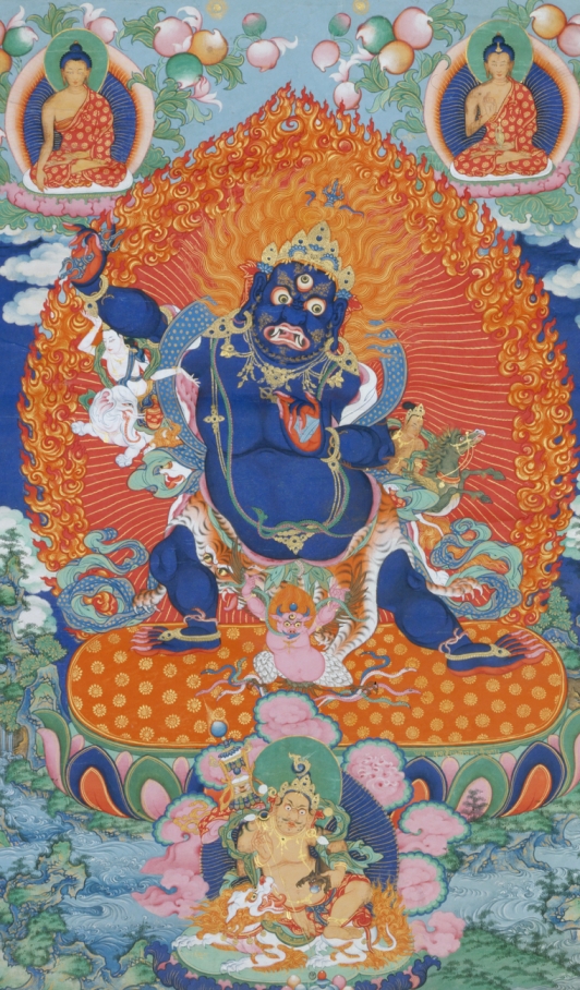 18世纪 善趣手持金刚菩萨唐卡