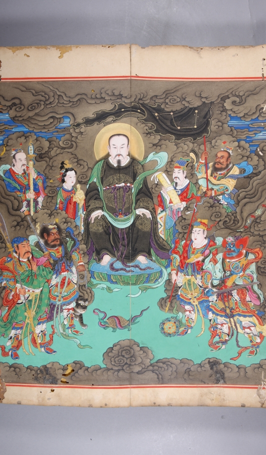 钦安殿真武感应灵签簿册（局部）