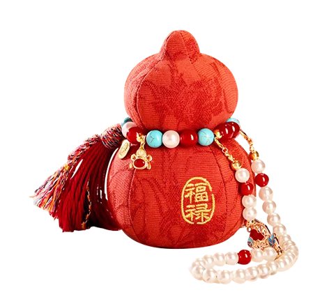 福禄珍宝葫芦香囊挂件