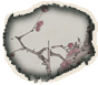 桃花图轴