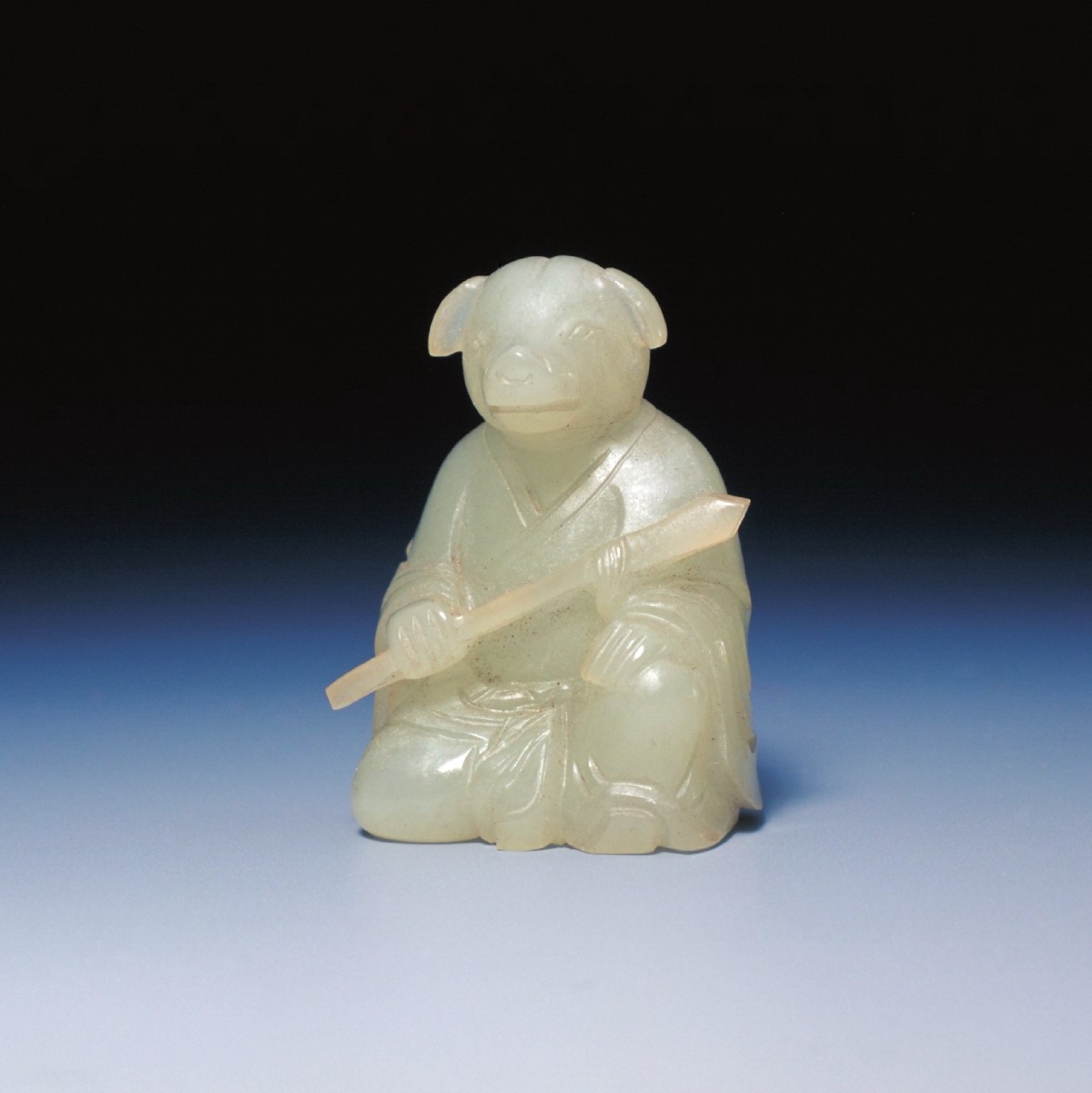 青玉十二辰像——狗