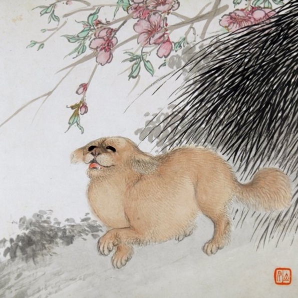 十二生肖图册——狗